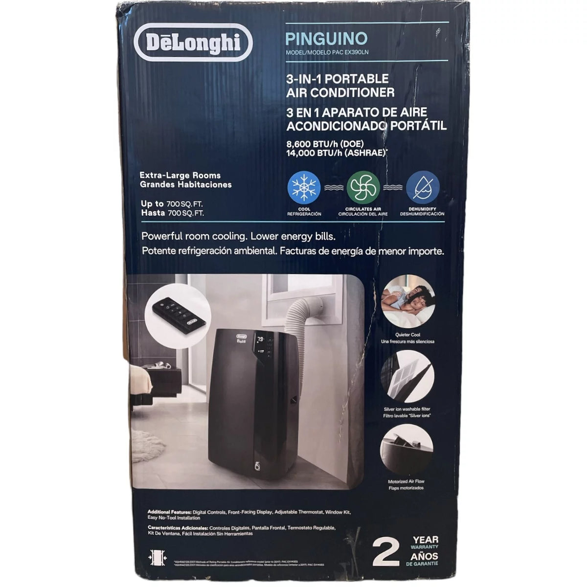 14,000 BTU Portable Air Conditioner S55921