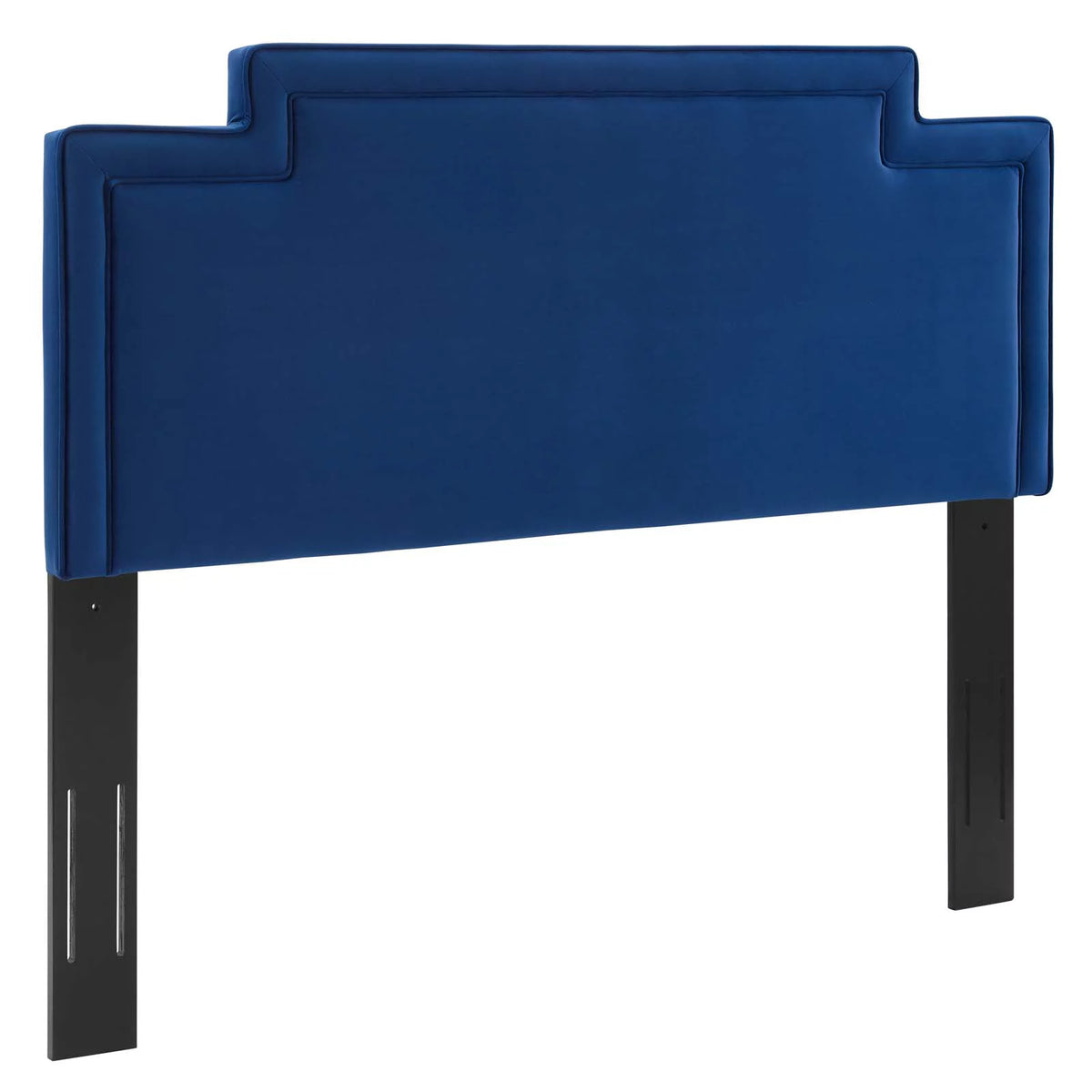 Navy Performance Velvet Full/Queen Headboard X9898