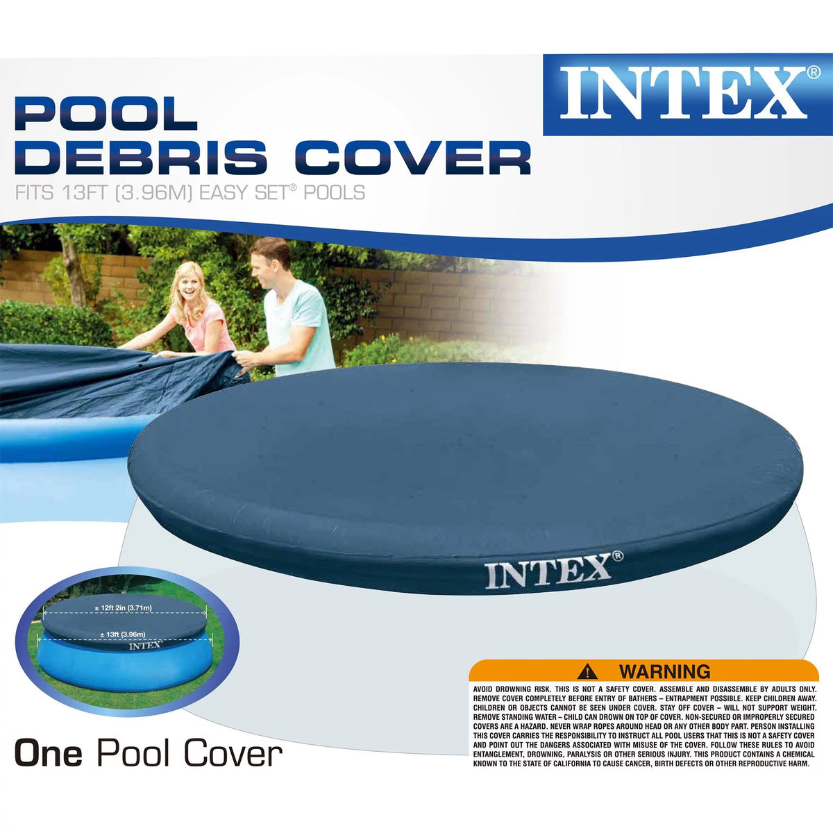 Metal Frame Above Ground Swimming Pool with Filter Pump N386999
