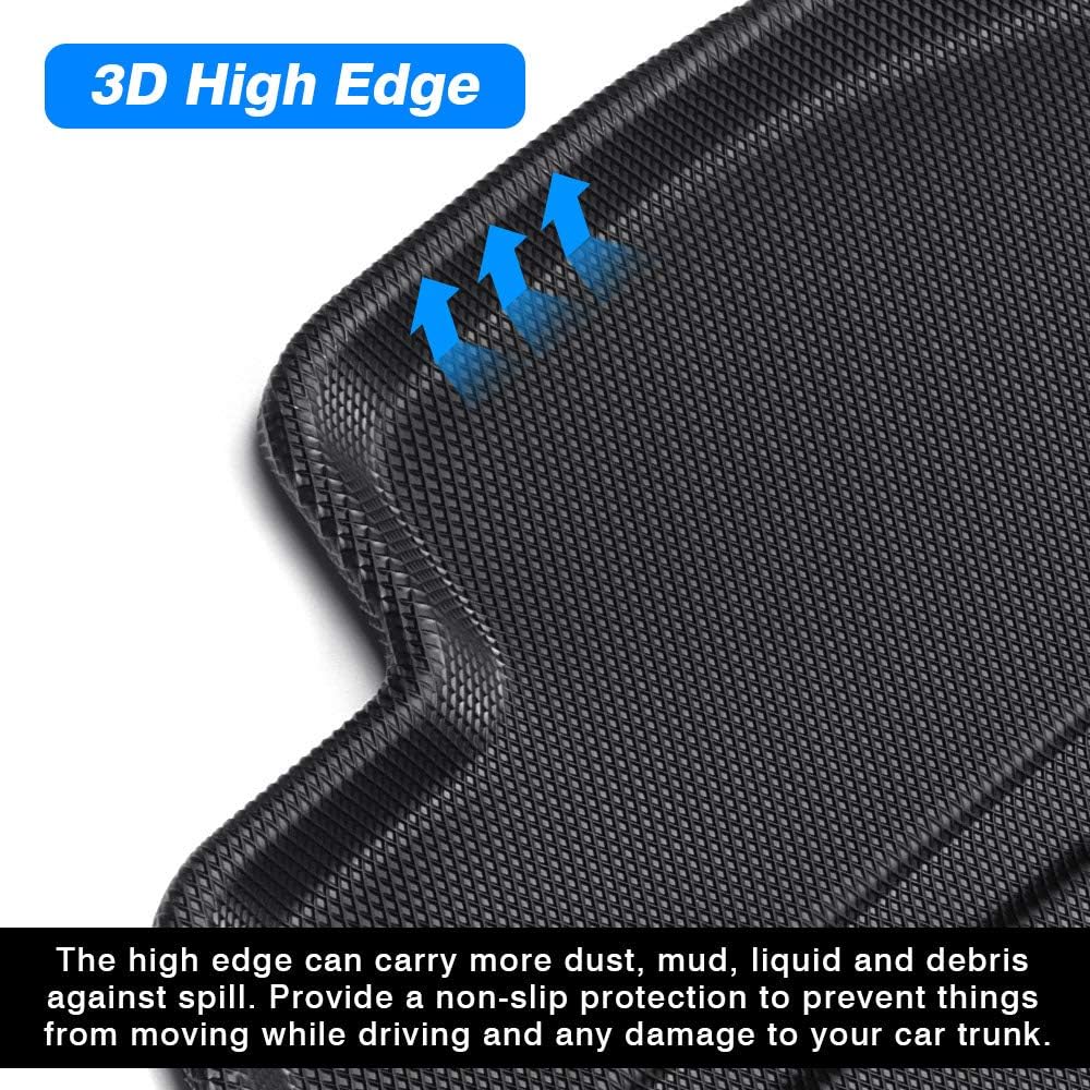 Black Cargo Liner Trunk Floor Mat C81945