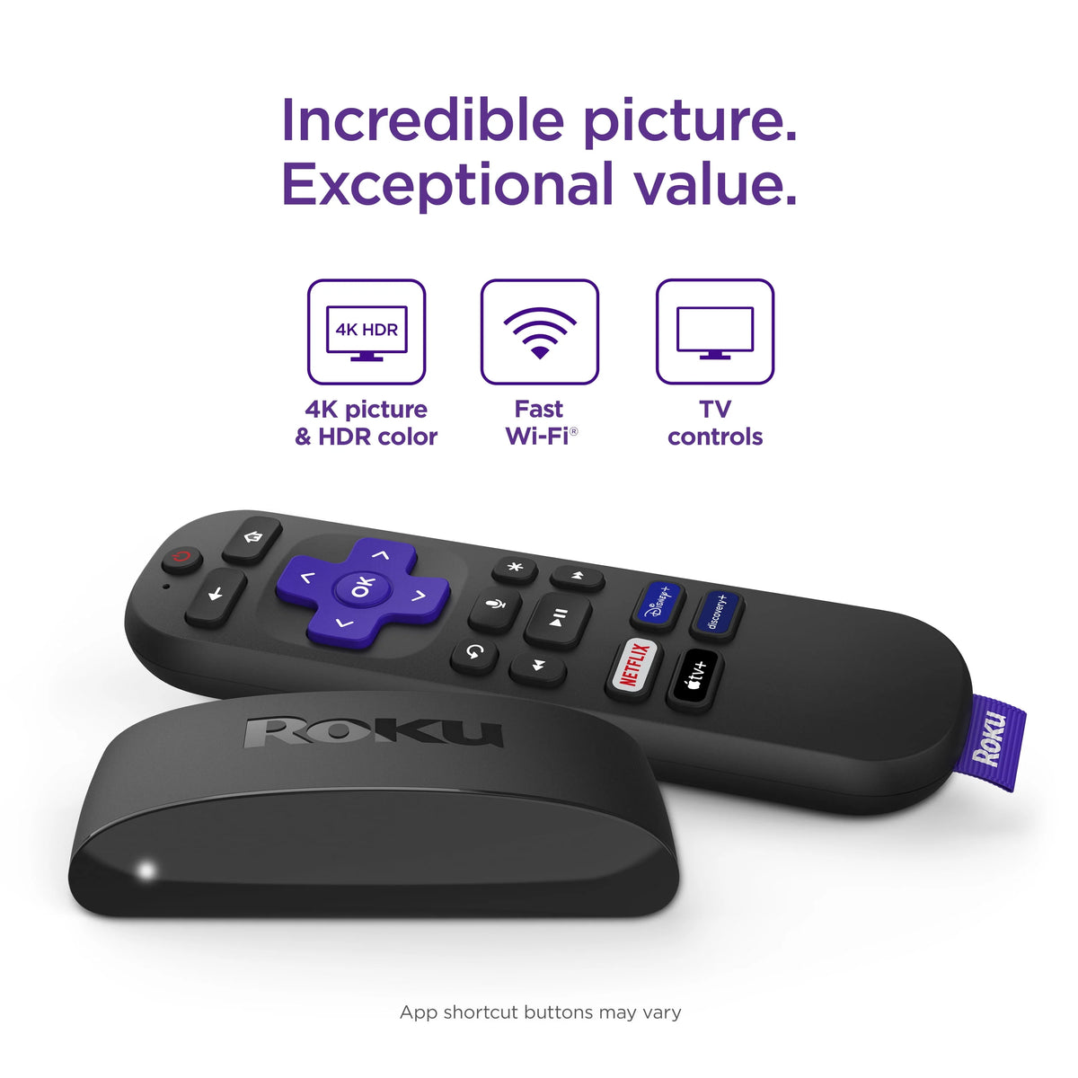 4K Streaming Player with Voice Remote U7963