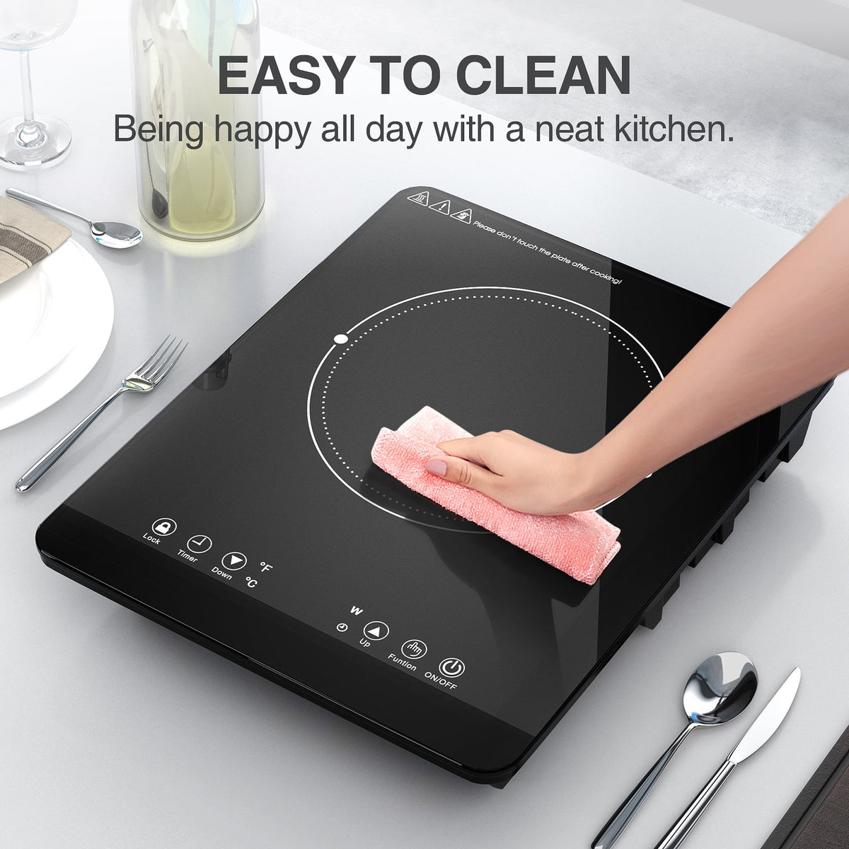 1800W Induction Cooktop M8107