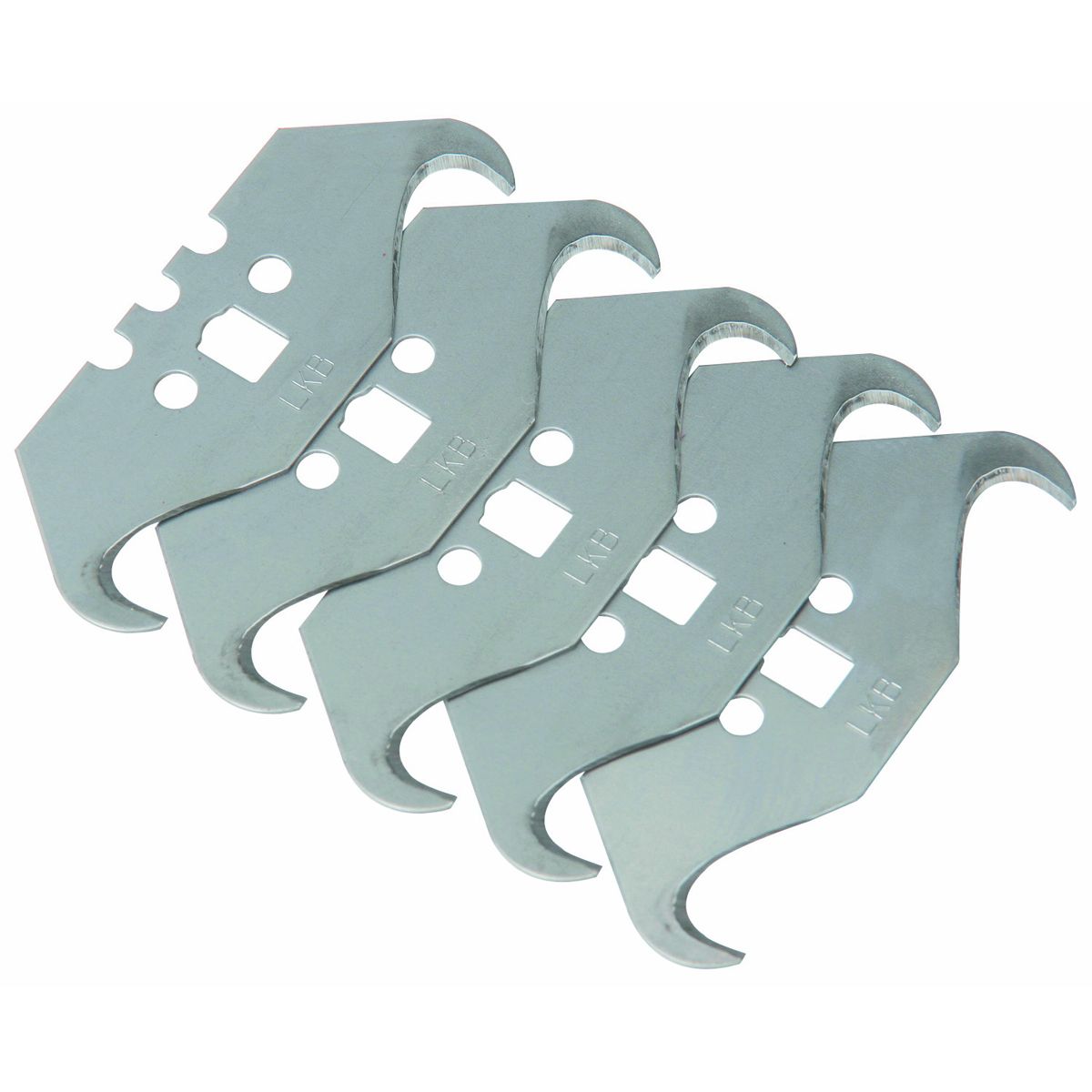 Utility Knife Hook Blades, 5 Pack E56963