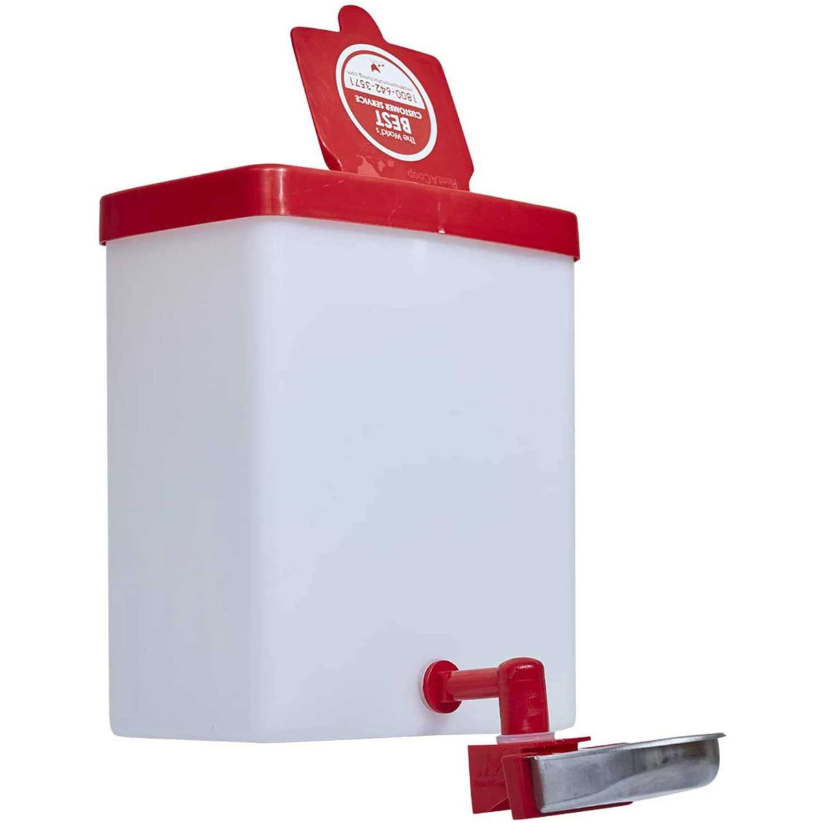 64Oz Small Animal Drinking Bottle with Metal Cup X2471