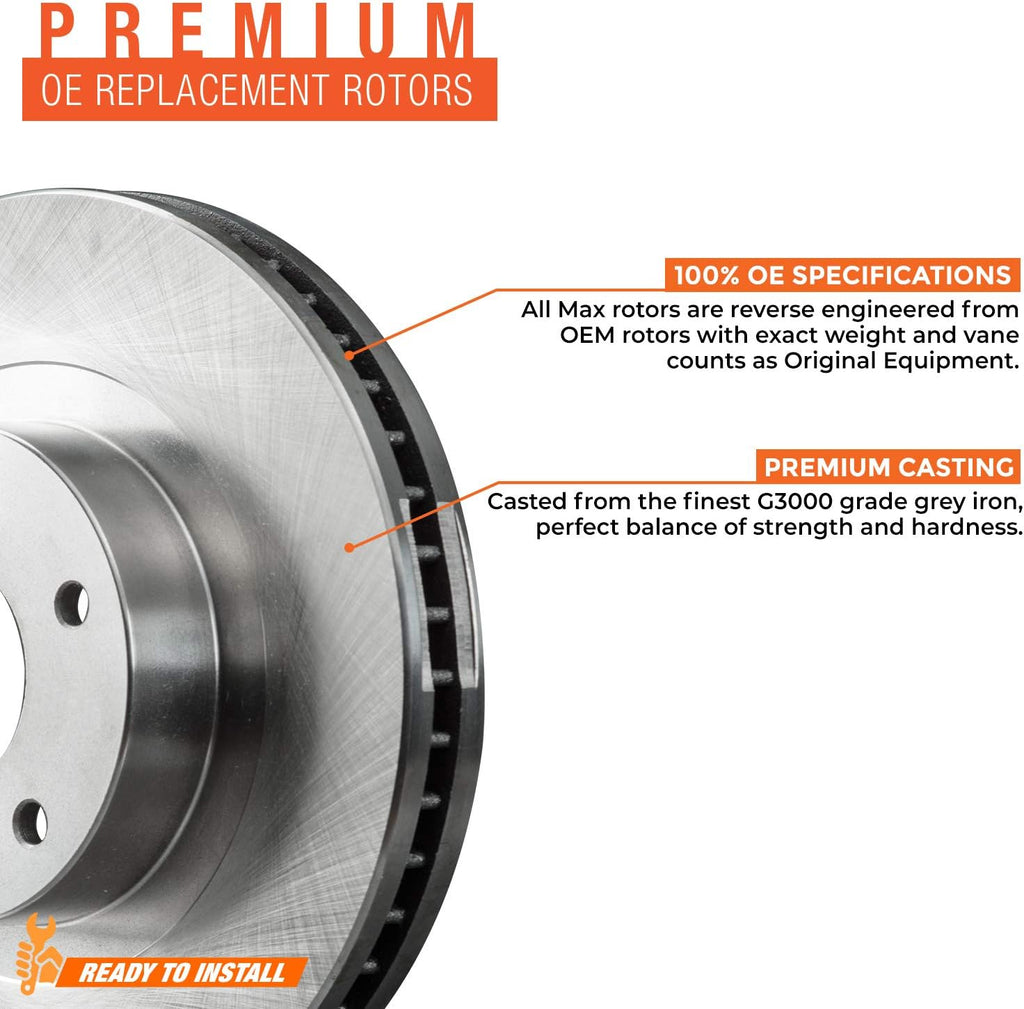 Rear Brakes with Carbon Ceramic Pads C3987