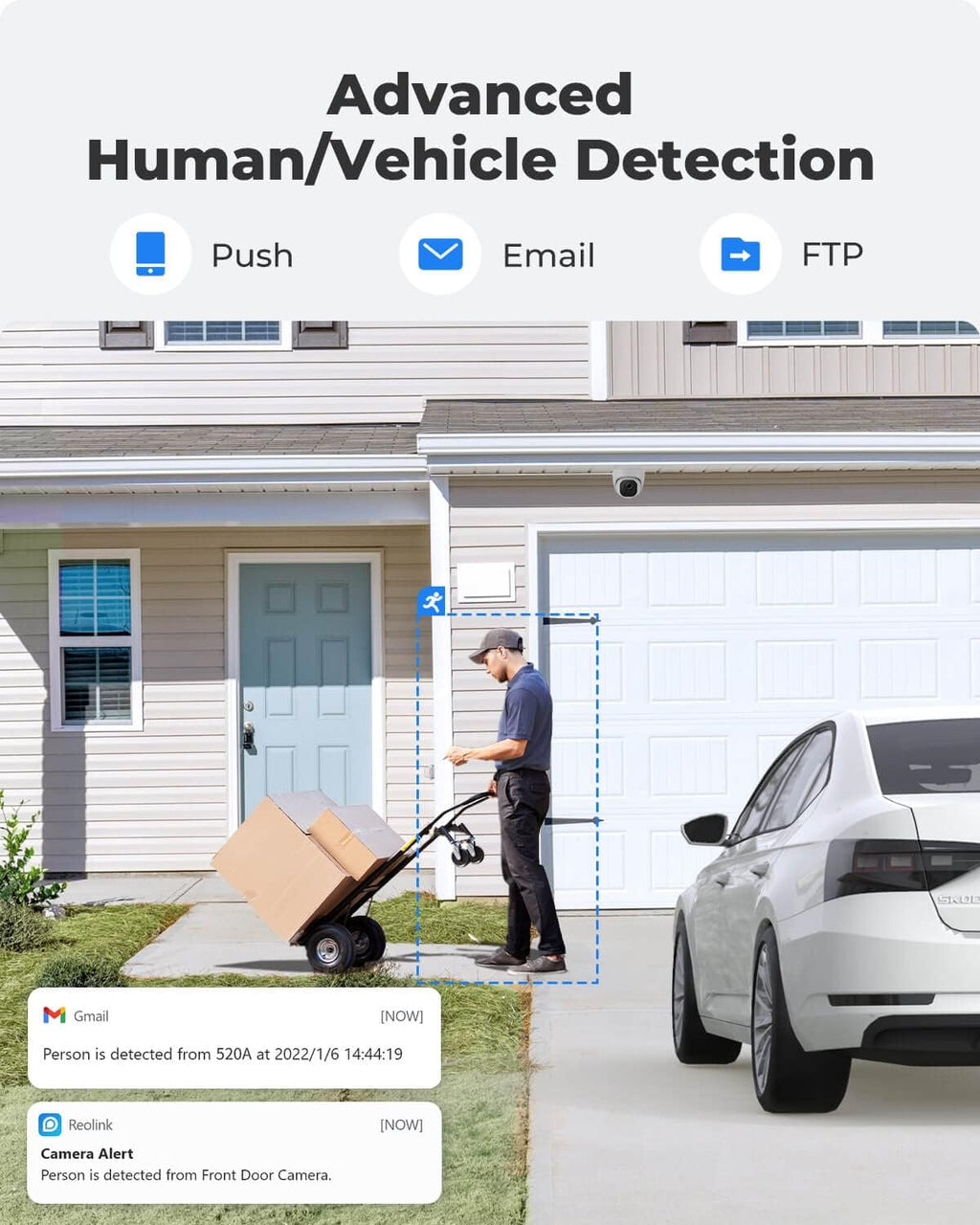 5MP PoE Outdoor Security Camera System Pack of 2 U788502