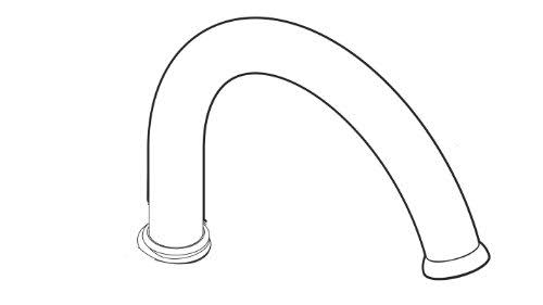 Chrome Roman Tub Spout Kit Y459858