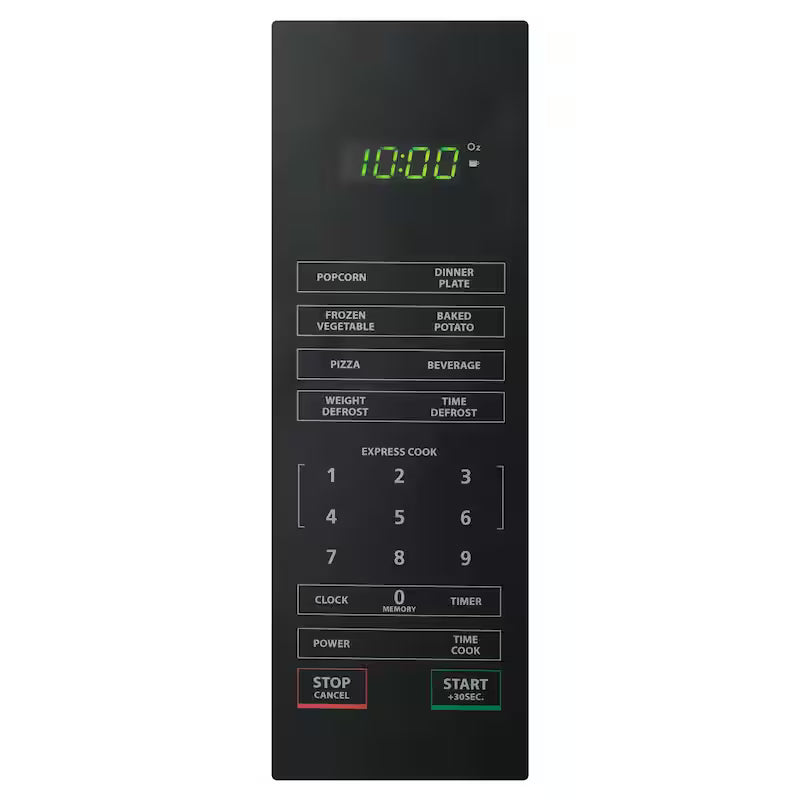 1.1 cu. ft. Black Countertop Microwave Oven B51359