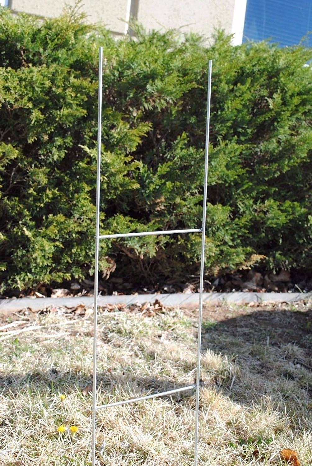 H-Stakes Metal Lawn Yard Sign 6 x 24 R541201