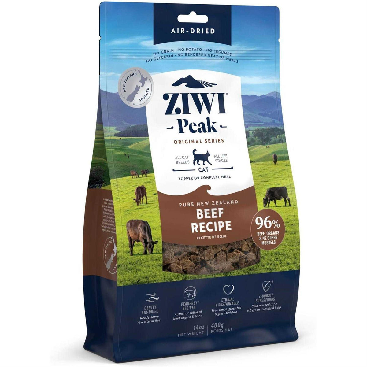 Air Dried Beef Cat Food G910