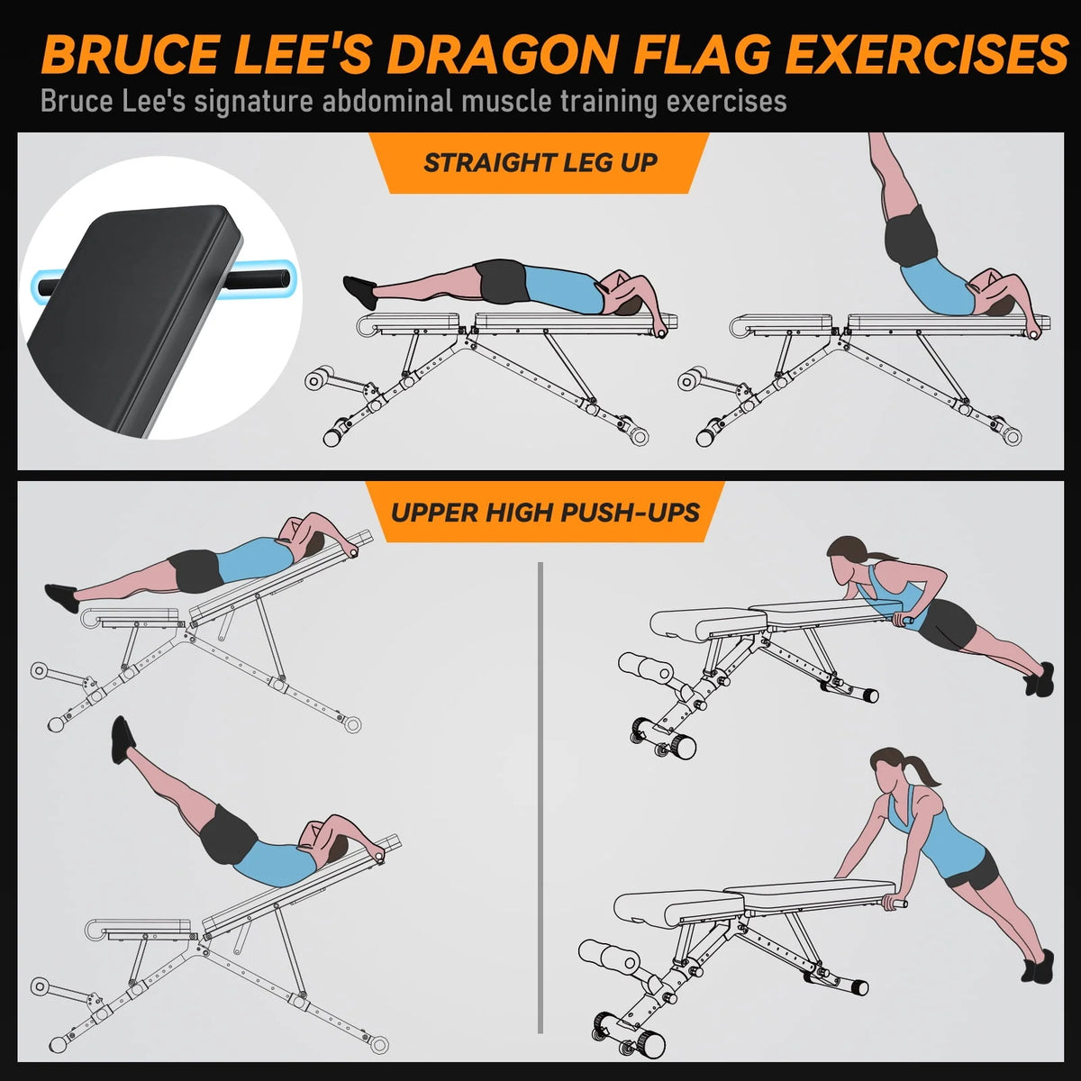 Adjustable Weight Bench C5962