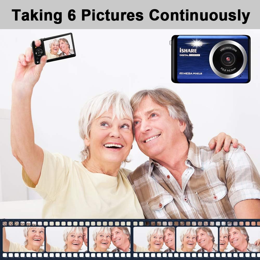 20MP Digital Camera with 8X Zoom L36106