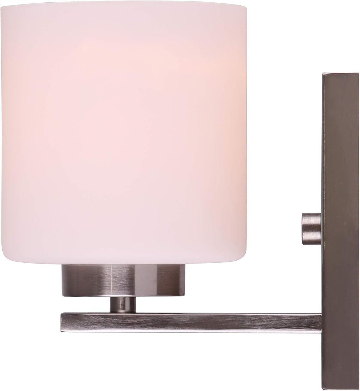 1-Light Nickel Bath Vanity F515752
