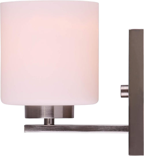 1-Light Nickel Bath Vanity F515752