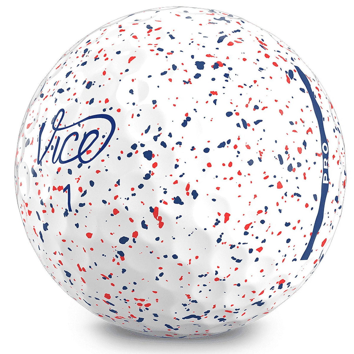 Red & Blue Golf Balls 1 Dozen J5726
