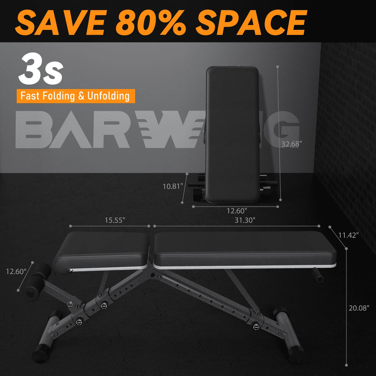 Adjustable Weight Bench C5962