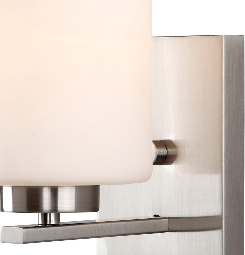 1-Light Nickel Bath Vanity F515752