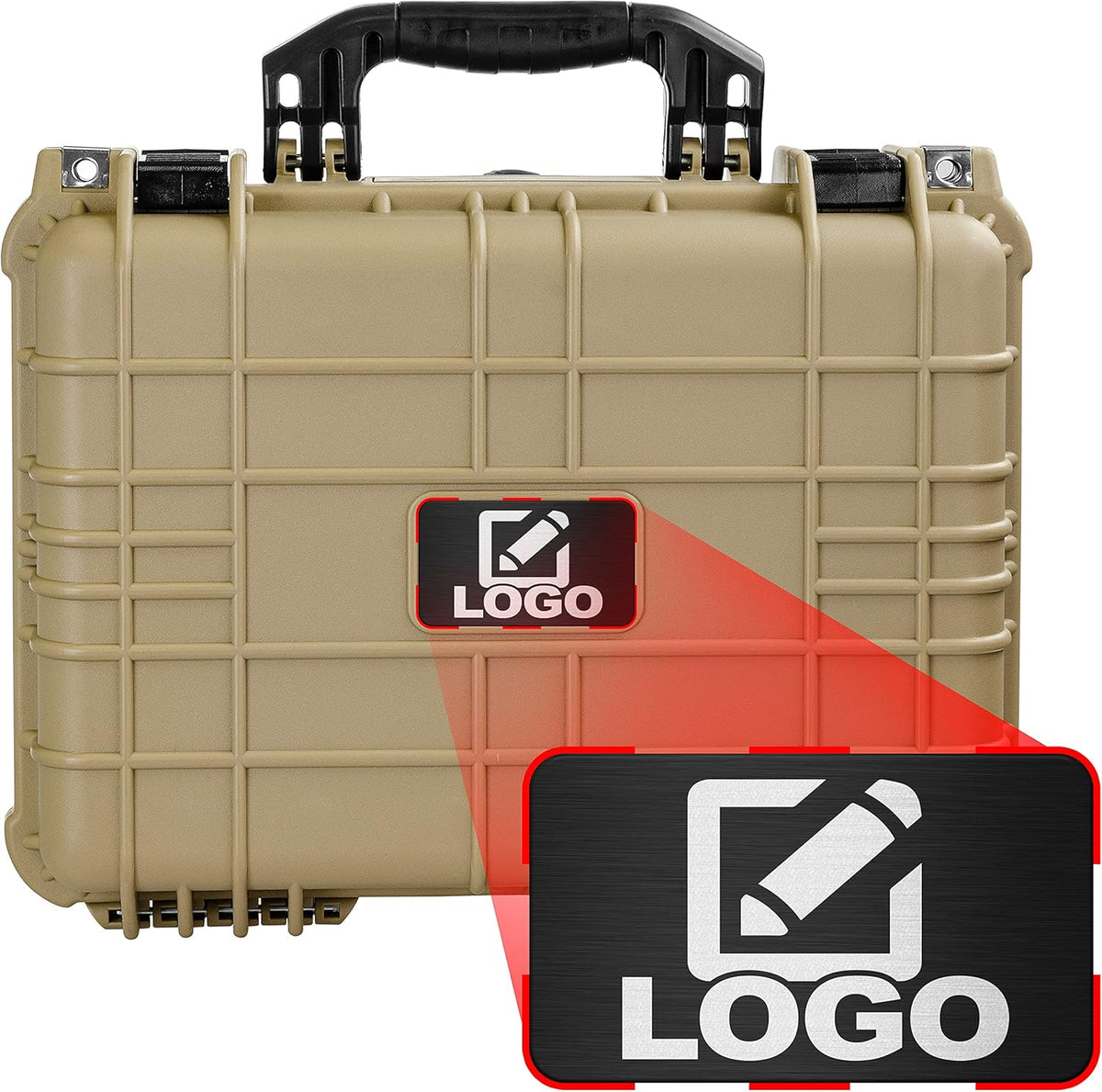 16 Gear Waterproof Hard Camera Case with Foam R8628