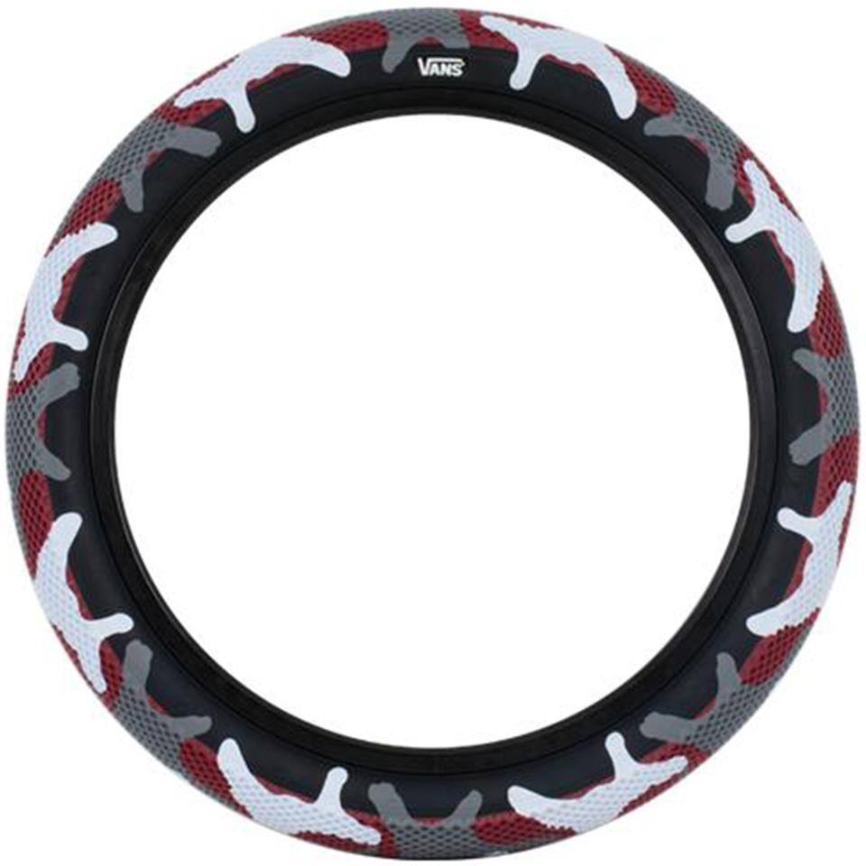 20 x 2.4 Clincher Wire Red Camo/Black Tire Y636200
