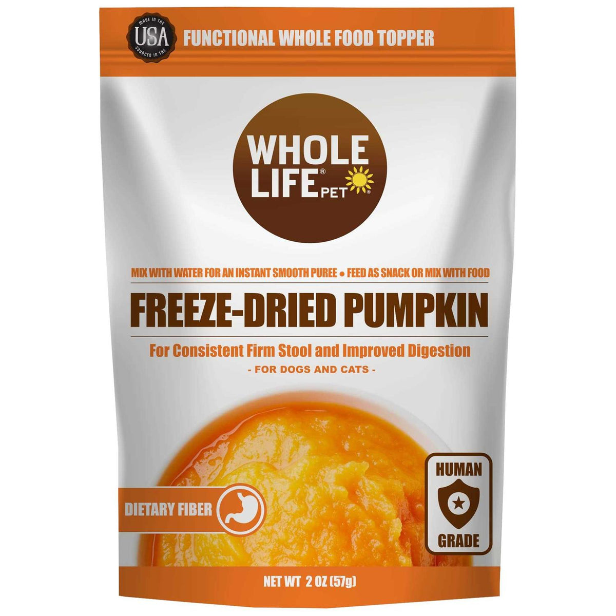 Freeze Dried Pumpkin Powder for Dogs & Cats A609544