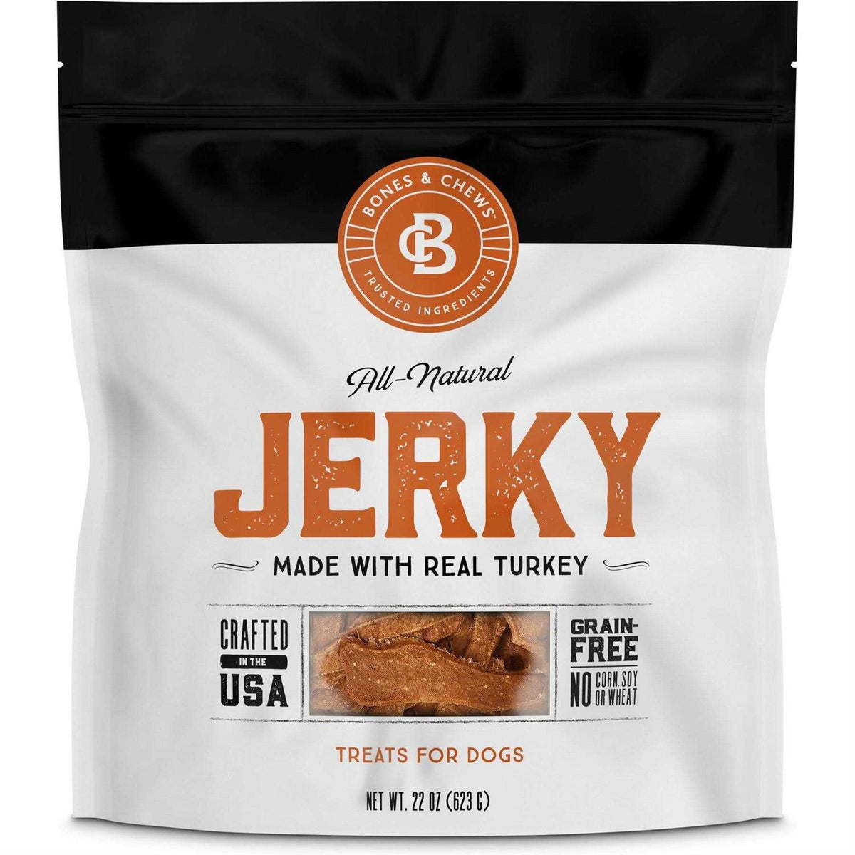 All Natural Grain-Free Beef Jerky Dog Treats R919306