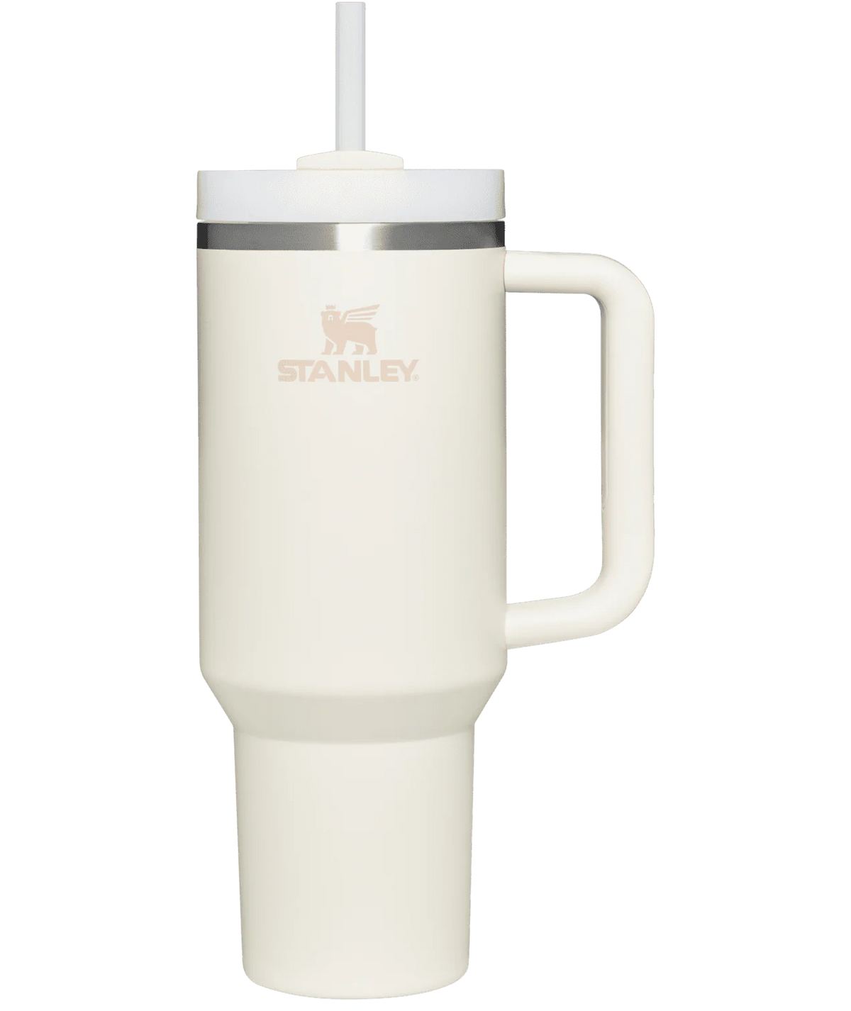 Stainless Steel Vacuum Insulated Tumbler, 40 oz, Cream V74113