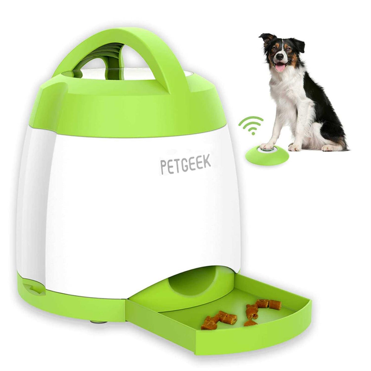 Automatic Pet Feeder Treat Dispenser Dog Toy Y711