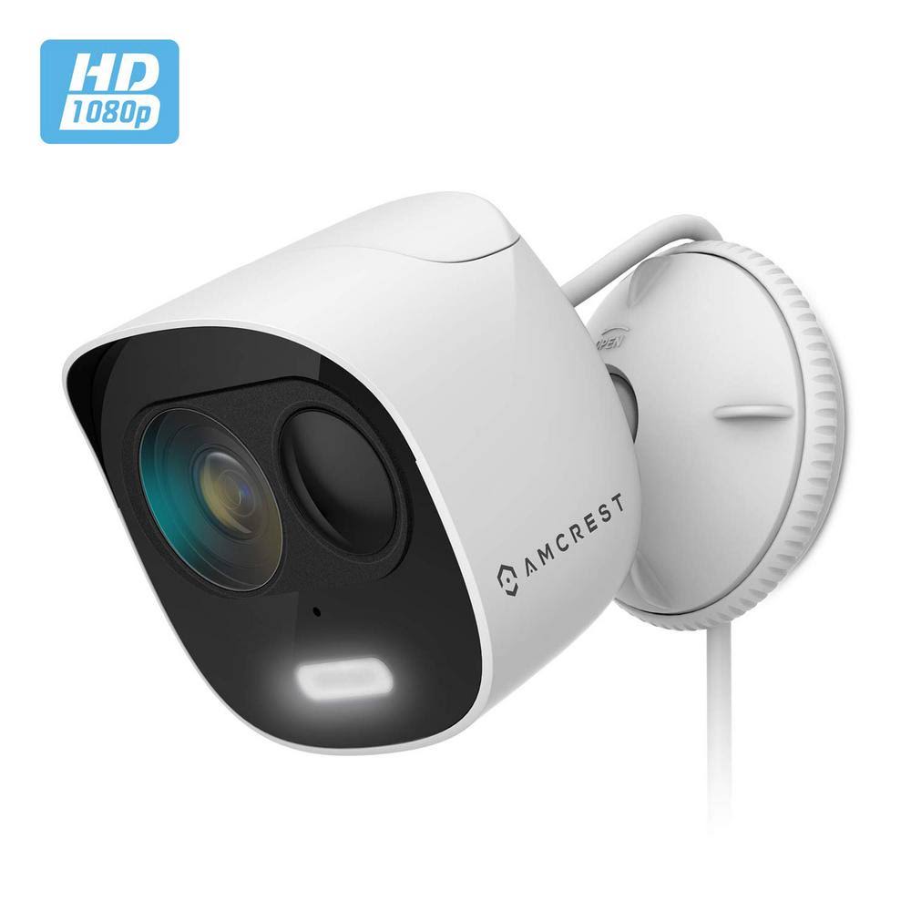 1080p Wireless Outdoor Security Camera with Spotlight O299343