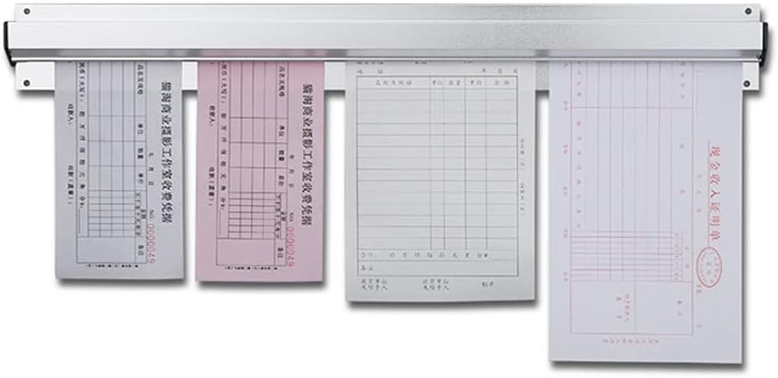 18 Inch Aluminium Slide Check Rack Ticket Holder D420901
