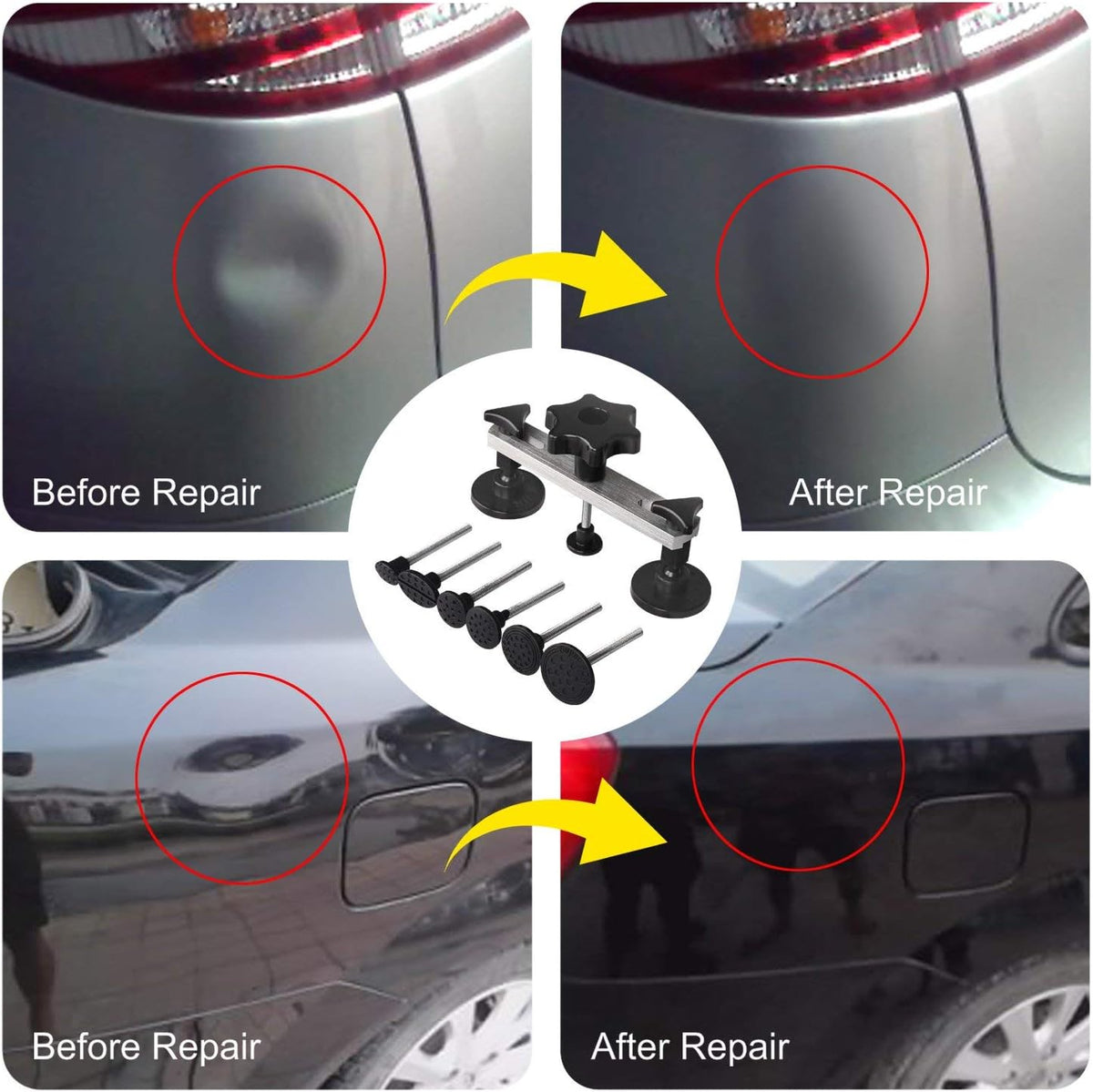 Paintless Dent Repair Kit with Storage Bag D66759