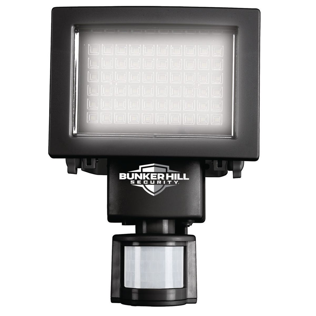 500 Lumen LED Solar Security Light Black I467