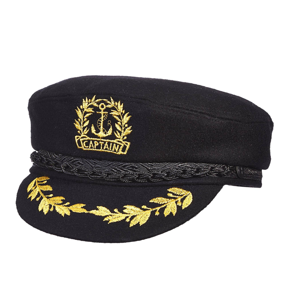 Black Wool Cap W39352