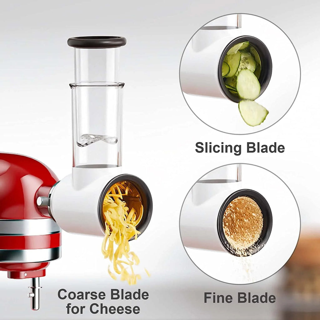 Food Grinder Attachment & Slicer Shredder Attachment Set E583287