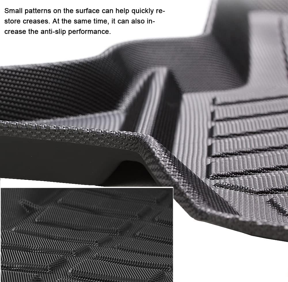 Black All-Weather Cargo Liner Trunk Mat K250105
