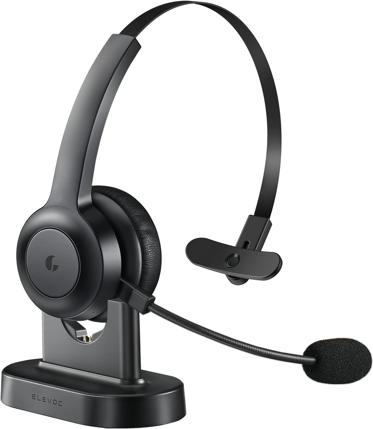 Bluetooth Headset with Microphone, AI Noise Cancelling, 35 Hrs Talk Time, Pack of 2 Y6391