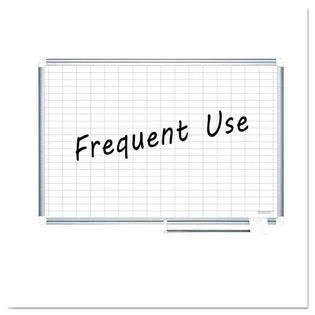 Grid Planning Board 36x24 White/Silver N39774