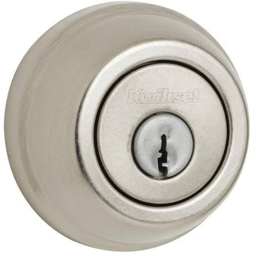 Double Cylinder Deadbolt Satin Nickel B7274