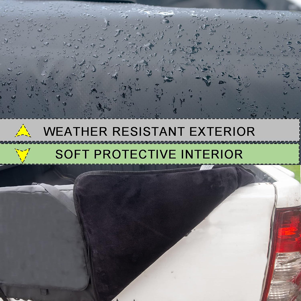 Truck Tailgate Bike Pad with Tool Pockets J383