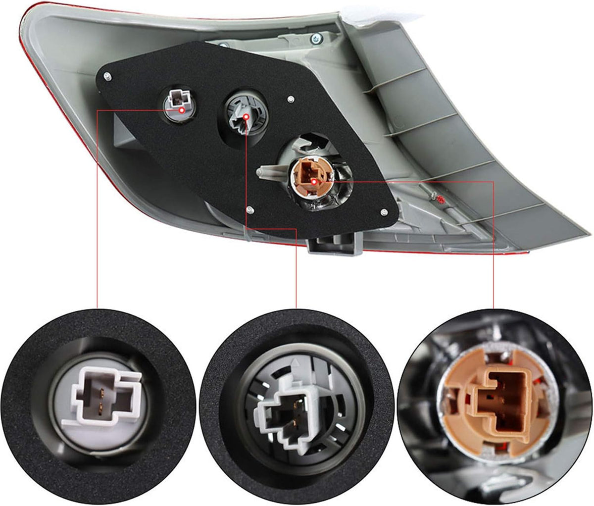 Tail Lights Brake Lamp Assembly Replacement Left and Right Side K76264