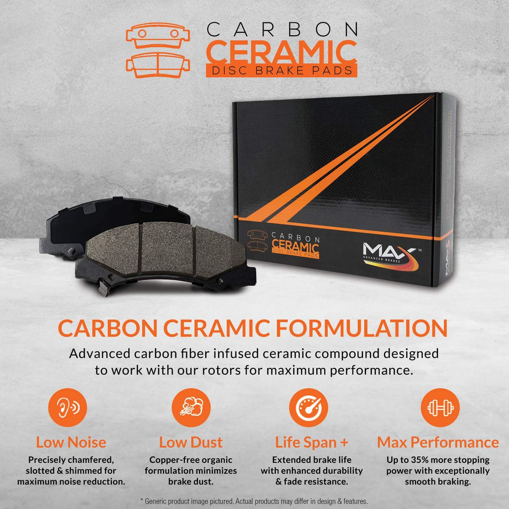 Rear Brakes with Carbon Ceramic Pads C3987