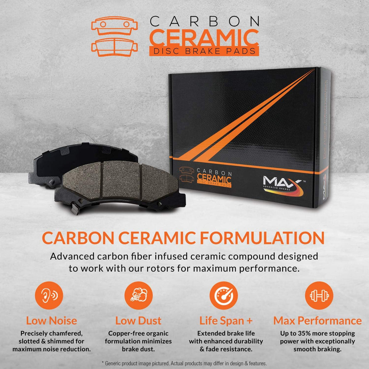 Rear Brakes with Carbon Ceramic Pads C3987
