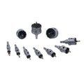 10 Pcs Carbide Hole Saw Set with Storage Case I778