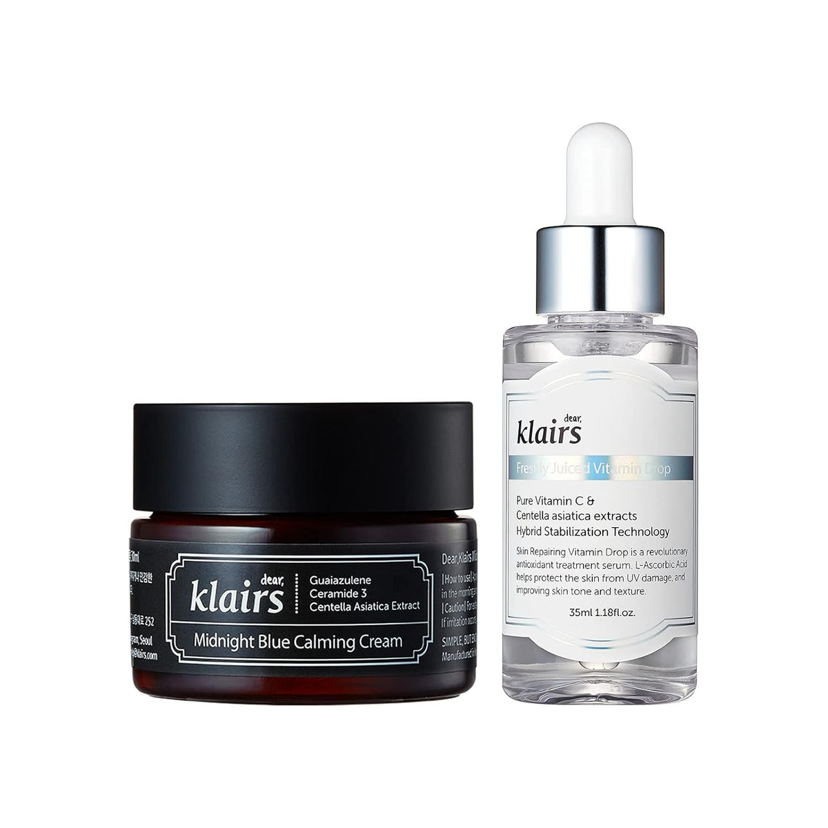 Calming Blue Cream and Vitamin C Serum Pack of 2 G663116