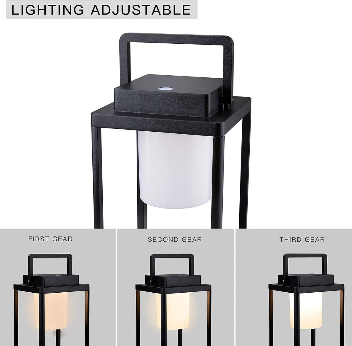 Portable Rechargeable LED Metal Waterproof Table Lamp G749424