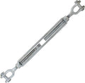 1 Inch x 18 Inches Galvanized Jaw and Jaw Turnbuckle V9683