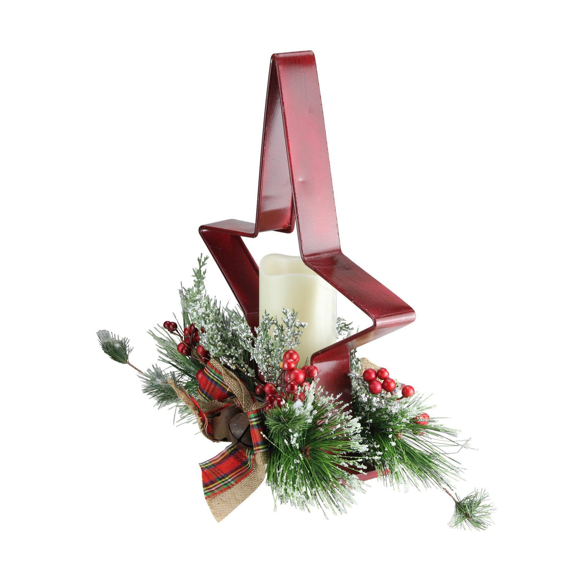 15 inch Star Shaped Candle Holder E20809