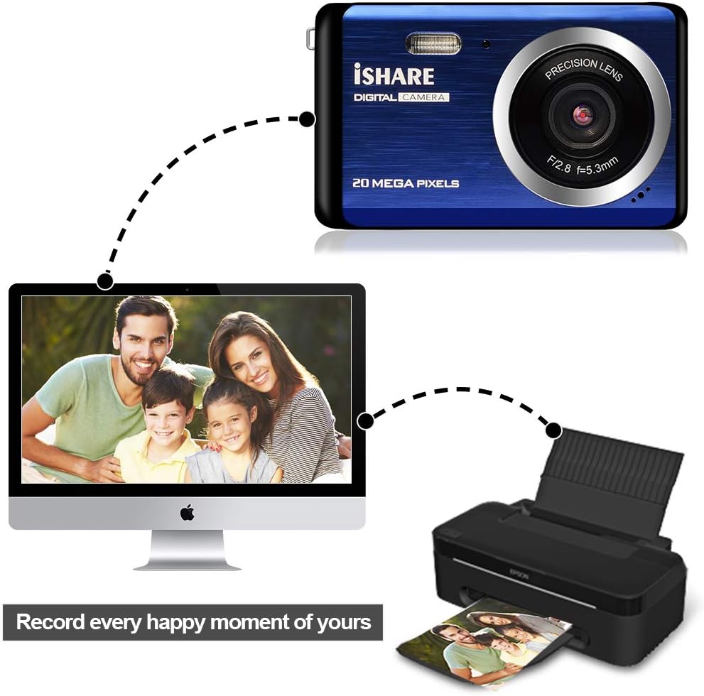 20MP Digital Camera with 8X Zoom L36106