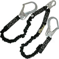 6FT Double Leg Internal Shock Absorbing Safety Lanyard with Snap Hook U744