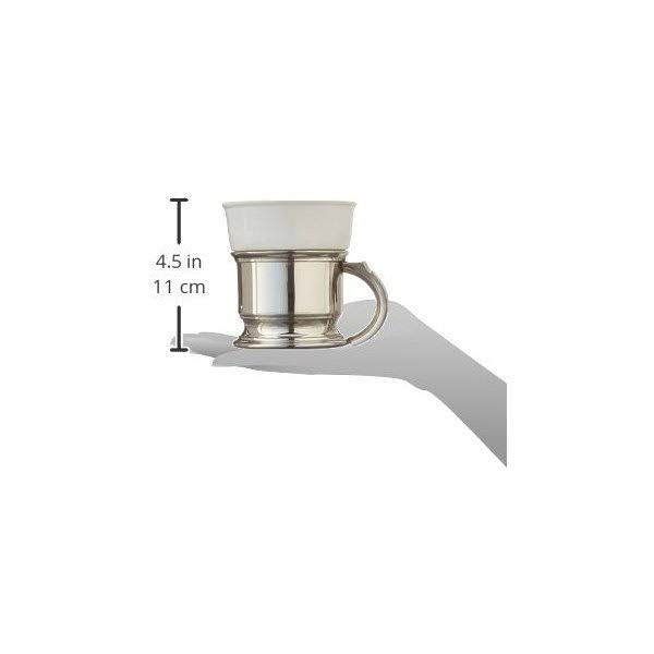 Shaving Mug with Pewter Caddy Z8376