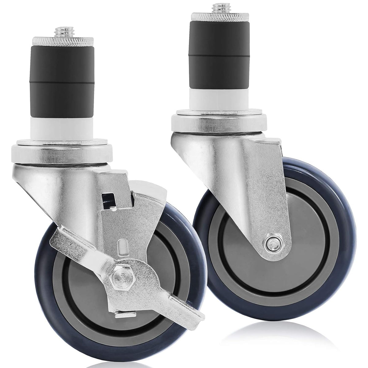 4 inch Caster Wheel Set with Brakes G195